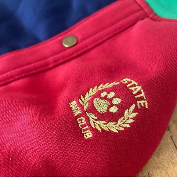 Top Paw Dog Hoodie Varsity High School Letterman Bomber Style Design NWT sz M - Picture 4 of 8